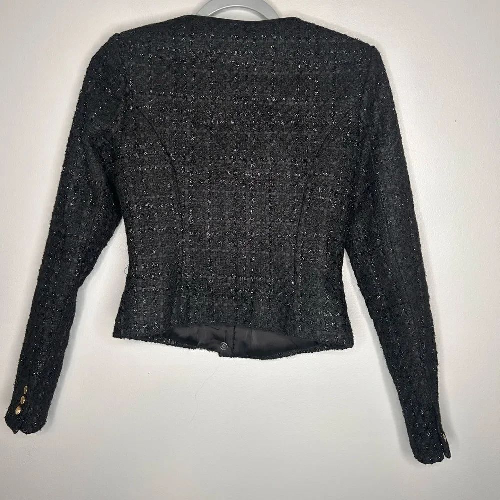 Revolve Assignment Bianca Sparkle Tweed Jacket - Picture 4 of 4